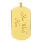 To My Husband - Gift For Husband - Dog Tag