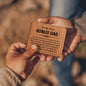 To My Dear Dad: Graphic Leather Wallet