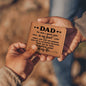 DAD: Graphic Leather Wallet- V2