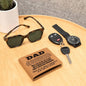 DAD: Graphic Leather Wallet- V3