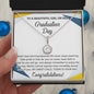 To My Beautiful Daughter: Graduation Eternal Hope Necklace