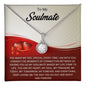 To My Soulmate - Gift For Soulmate - Eternal Hope Necklace