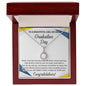 To My Beautiful Daughter: Graduation Eternal Hope Necklace
