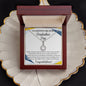 To My Beautiful Daughter: Graduation Eternal Hope Necklace