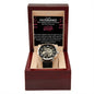 Gift for Husband | Men's Openwork Watch + MC