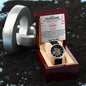 Gift for Husband | Men's Openwork Watch + MC