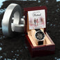 To My Amazing Husband - Gift For Husband - Men's Openwork Watch