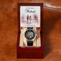 To My Amazing Husband - Gift For Husband - Men's Openwork Watch