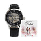 To My Amazing Husband - Gift For Husband - Men's Openwork Watch