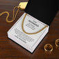 To My Husband - Gift For Husband - Cuban Link Chain