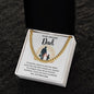 To My Amazing Dad: Cuban Link Chain (OREO + LUX BOX + LENGTH EXTENSION)