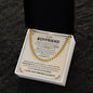 To My Boyfriend - Gift for Boyfriend - Cuban Link Chain