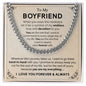To My Boyfriend - Gift for Boyfriend - Cuban Link Chain