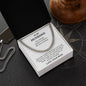 To My Husband - Gift For Husband - Cuban Link Chain