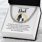 To My Amazing Dad: Cuban Link Chain (OREO + LUX BOX + LENGTH EXTENSION)