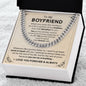 To My Boyfriend - Gift for Boyfriend - Cuban Link Chain