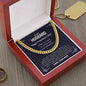 To My Husband - Gift For Husband - Happy Valentine's Day - Cuban Link Chain