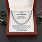 To My Husband - Gift For Husband - Cuban Link Chain
