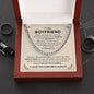 To My Boyfriend - Gift for Boyfriend - Cuban Link Chain