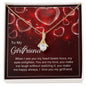 To My Girlfriend - Gift For Girlfriend - Alluring Beauty Necklace