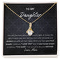 Gift For Daughter | Alluring Beauty Necklace (Yellow & White Gold Variants)