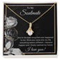 To My Soulmate - Gift For Soulmate - Alluring Beauty Necklace