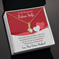To My Wonderful Future Wife - Gift For Future Wife - Alluring Beauty Necklace