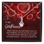 To My Girlfriend - Gift For Girlfriend - Alluring Beauty Necklace