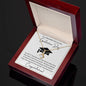 To A Beautiful Girl: Graduation - Alluring Beauty Necklace (Yellow & White Gold Variants)