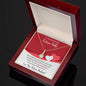 To My Wonderful Future Wife - Gift For Future Wife - Alluring Beauty Necklace