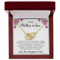TO MY MOTHER-IN-LAW - MOTHER'S DAY BEST GIFT - INTERLOCKING HEARTS NECKLACE