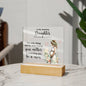 Daughter | New Mom | Acrylic Square Plaque