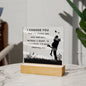 I Choose You | Acrylic Square Plaque