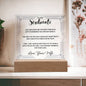 Gift for Him / Acrylic Square Plaque