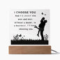 I Choose You | Acrylic Square Plaque