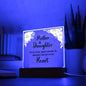 Mother & Daughter | Acrylic Square Plaque