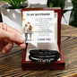 To My Boyfriend - Gift for Boyfriend - Love You Forever Bracelet