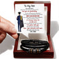 To My Son: Graduation Love You Forever Bracelet