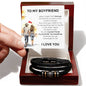 To My Boyfriend - Gift for Boyfriend - Love You Forever Bracelet