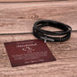 Gift for Husband | Men's Cross Bracelet