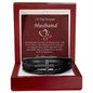 Gift for Husband | Men's Cross Bracelet