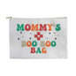 Mommy's Boo Boo Bag | Fabric Zippered Pouch Large