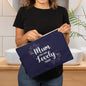 Mom - You Look Lovely Today | Fabric Zippered Pouch Large