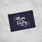 Mom - You Look Lovely Today | Fabric Zippered Pouch Small