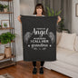 I HAVE AN ANGEL IN HEAVEN I CALL HER GRANDMA | Coral Fleece Blanket