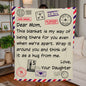 This blanket is my way | Jersey Fleece Blanket 50" x 60"