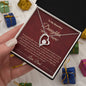 Gift for Daughter | Forever Love Necklace with On Demand Message Card
