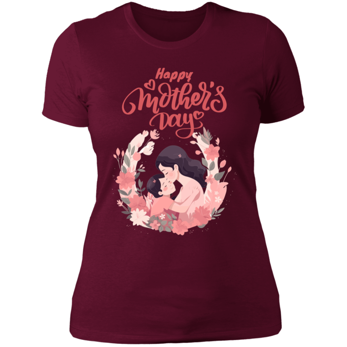 Happy Mother's Day: NL3900 Ladies' Boyfriend T-Shirt