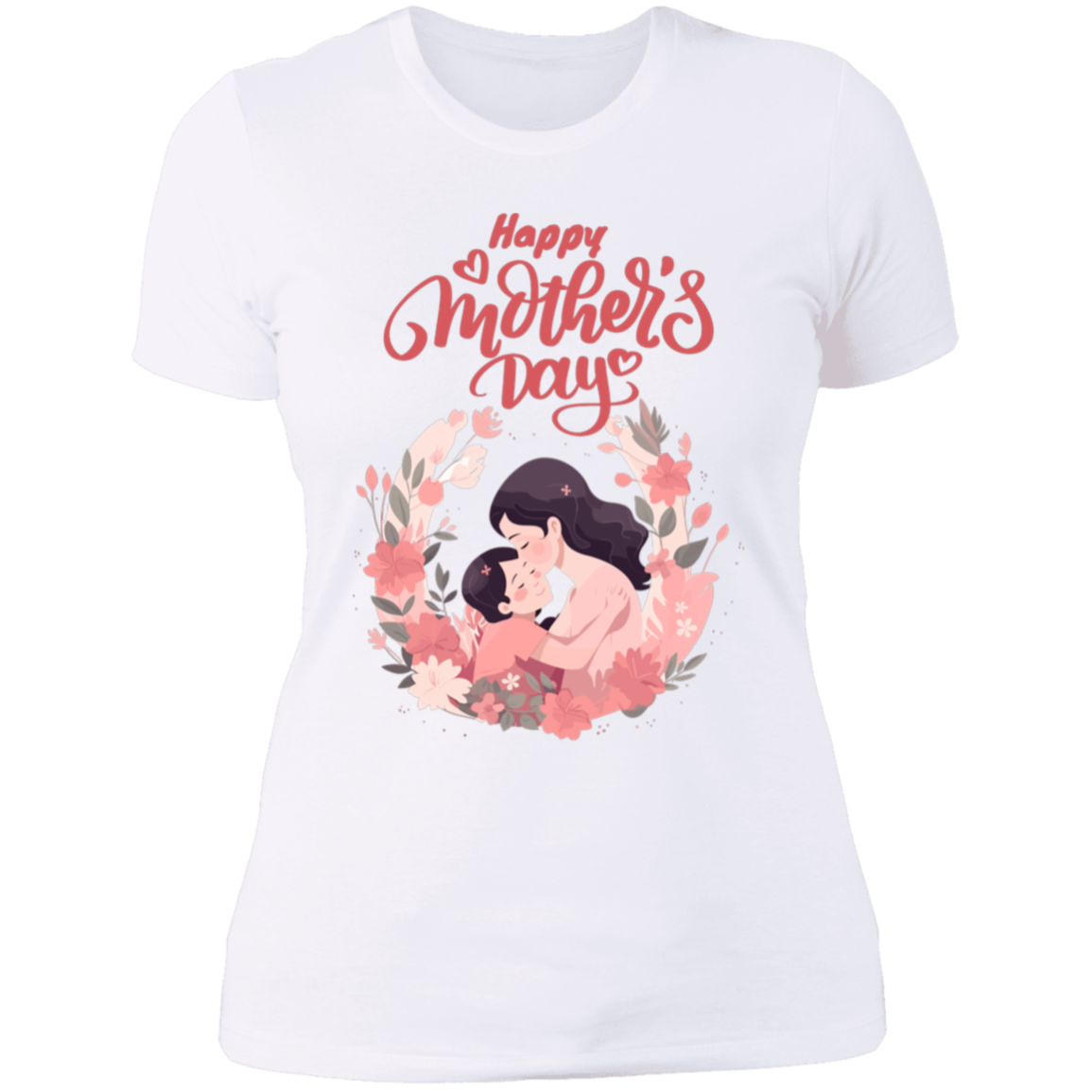 Happy Mother's Day: NL3900 Ladies' Boyfriend T-Shirt